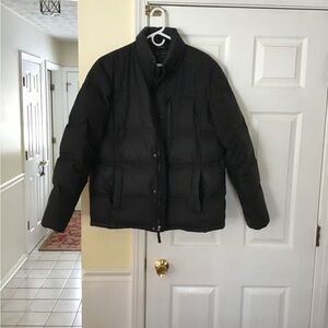 L.L. Bean Men's Black Puffer Coat